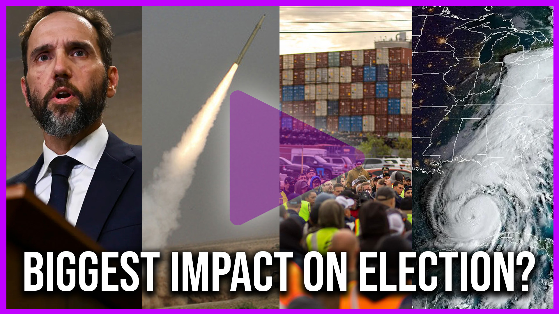 Which “October Surprise” will have the most significant impact on the election?