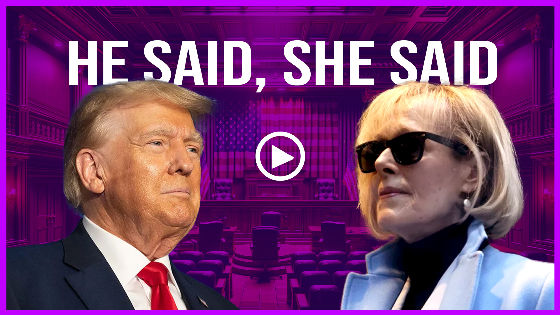 He Said, She Said in the Courtroom #news #trump #court