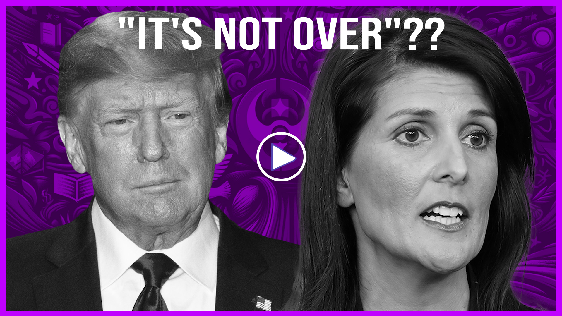 "It's Not Over"?? #trump #nikkihaley #primary #candidate #2024elections #republican #party #politics