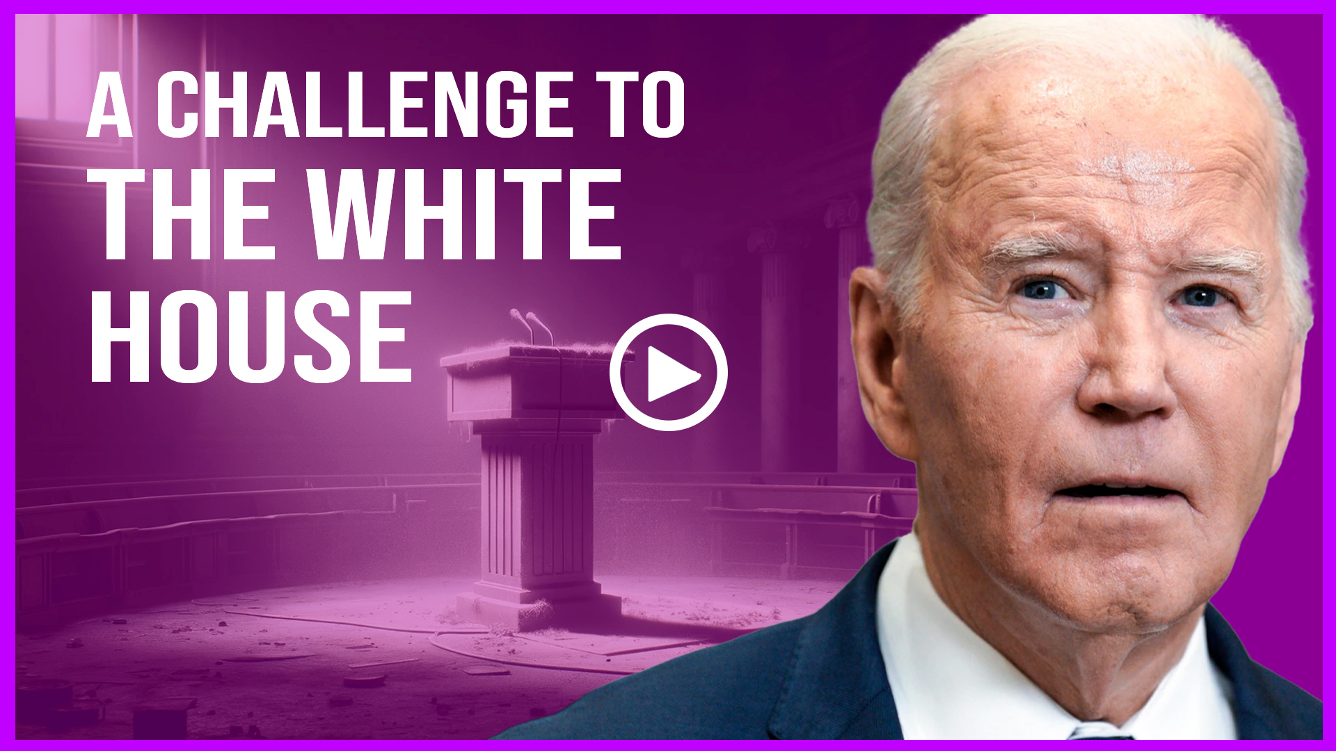 A Challenge To The White House #news #biden #politics