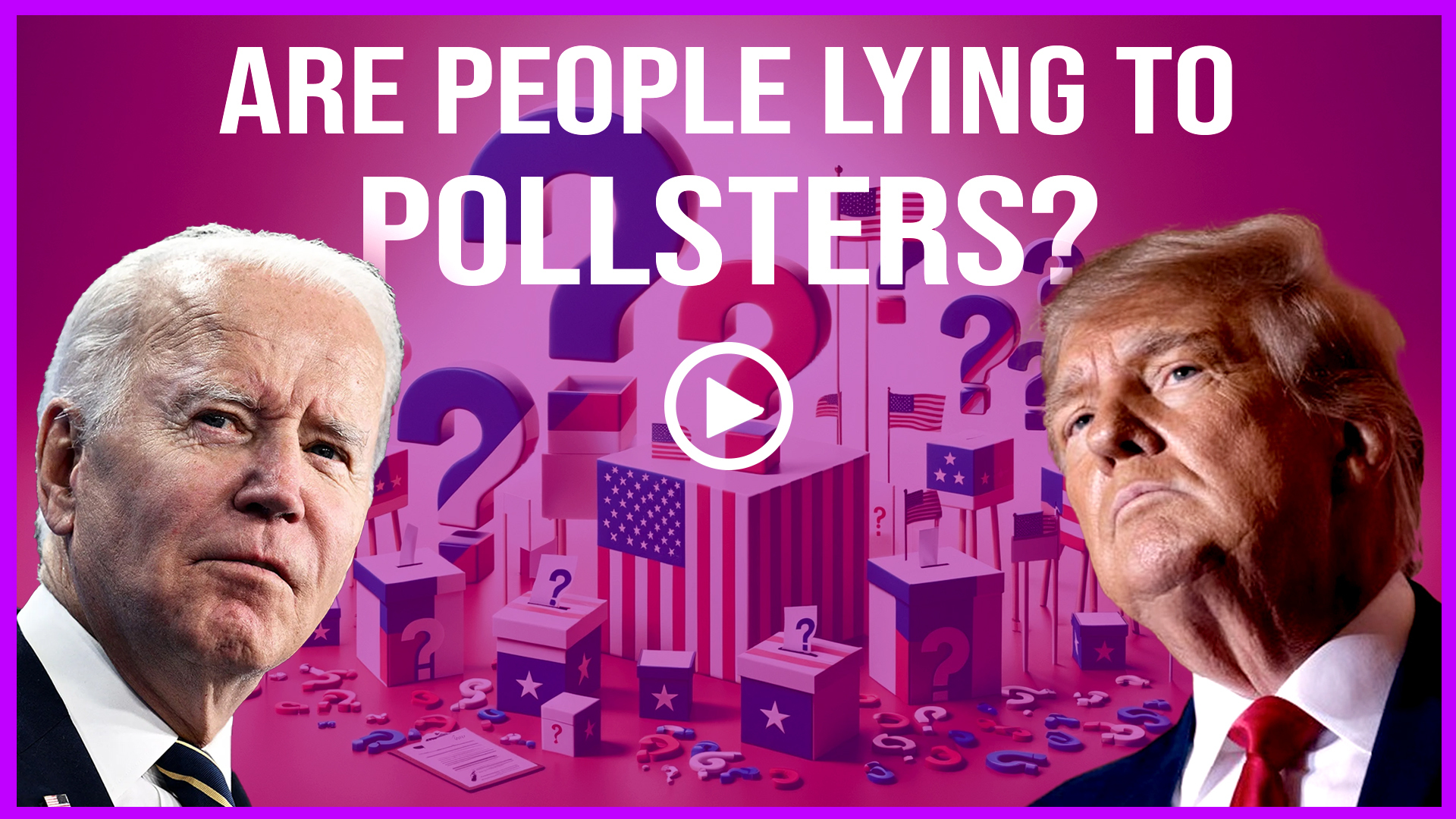 Are People Lying To Pollsters? #news #america #2024elections