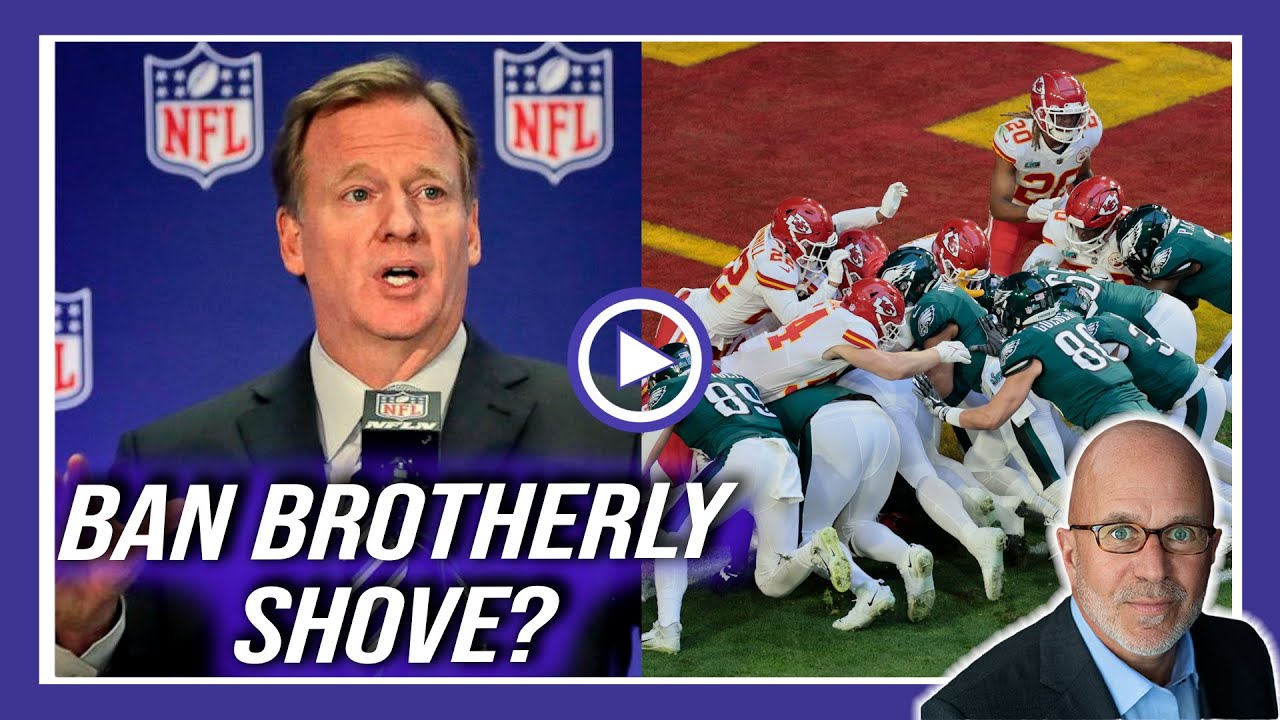 Is the "Brotherly Shove" play on its way out? #nfl #football #jalenhurts #jasonkelce