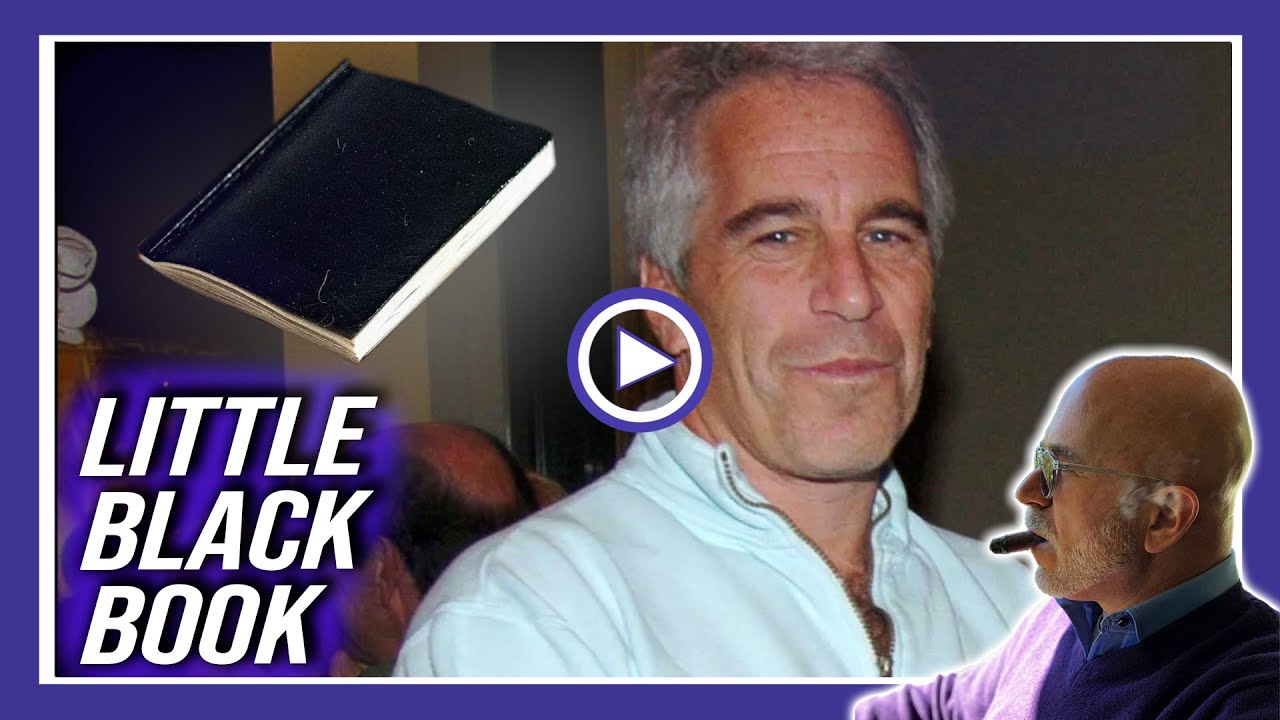The Little Black Book that held the names of Epstein's associates #jeffreyepstein #redacted #release