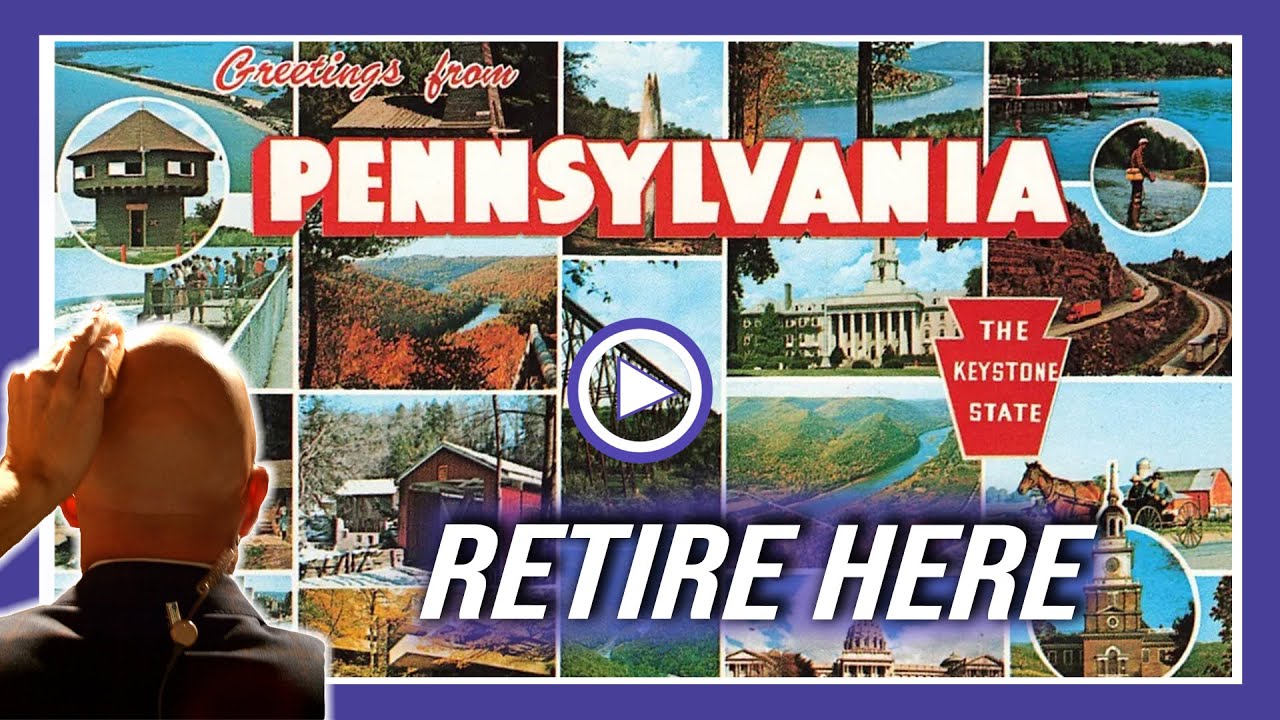 Pennsylvania ranking 5 of 10 Best Places to Retire in the U.S. in 2024