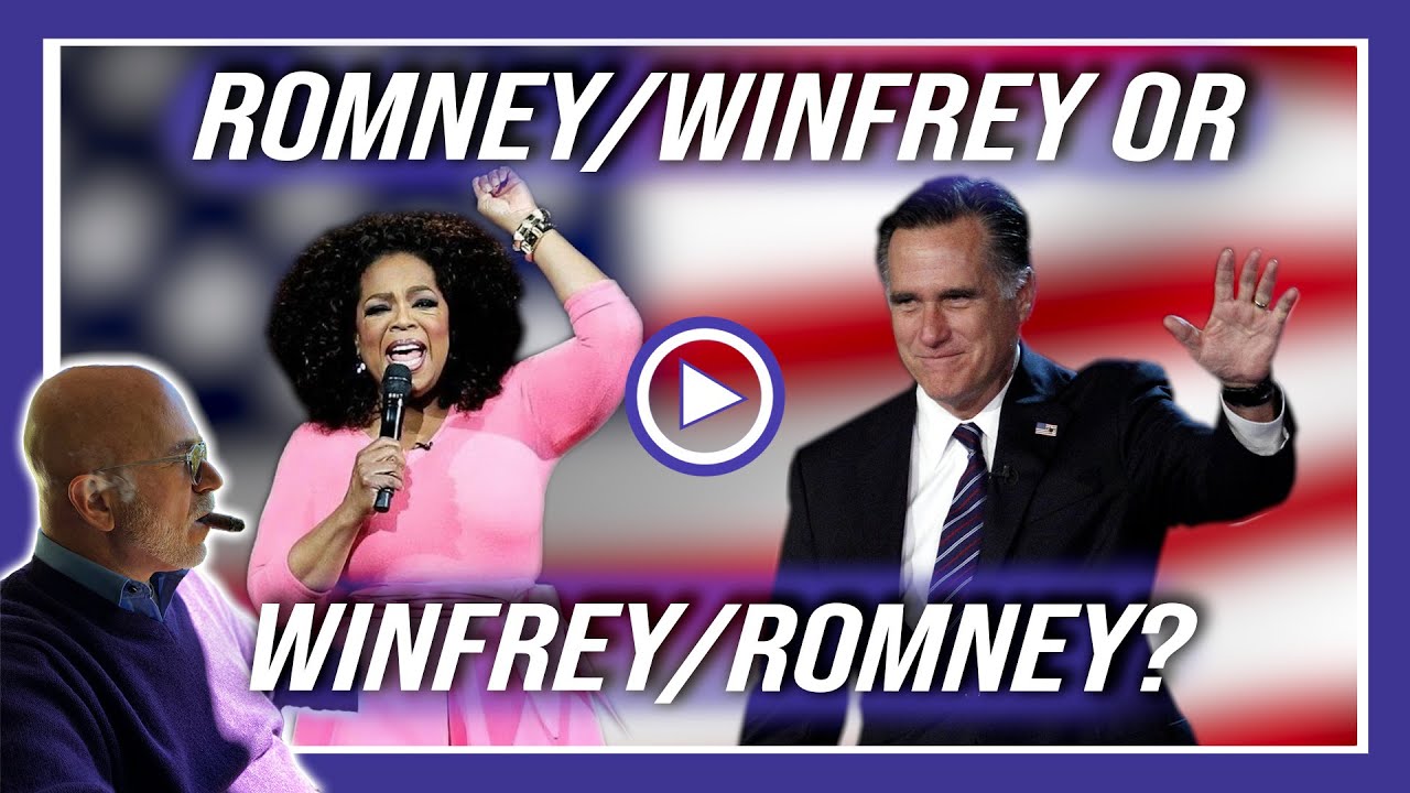 Was Oprah Winfrey considering running for President with Mitt Romney in 2020?