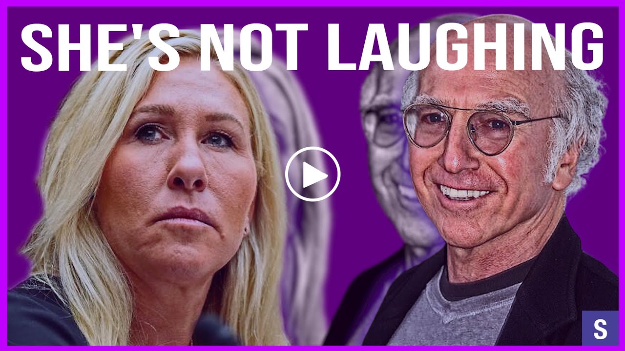 She's Not Laughing #curbyourenthusiasm #larrydavid #comedy #politics #satire #hbo
