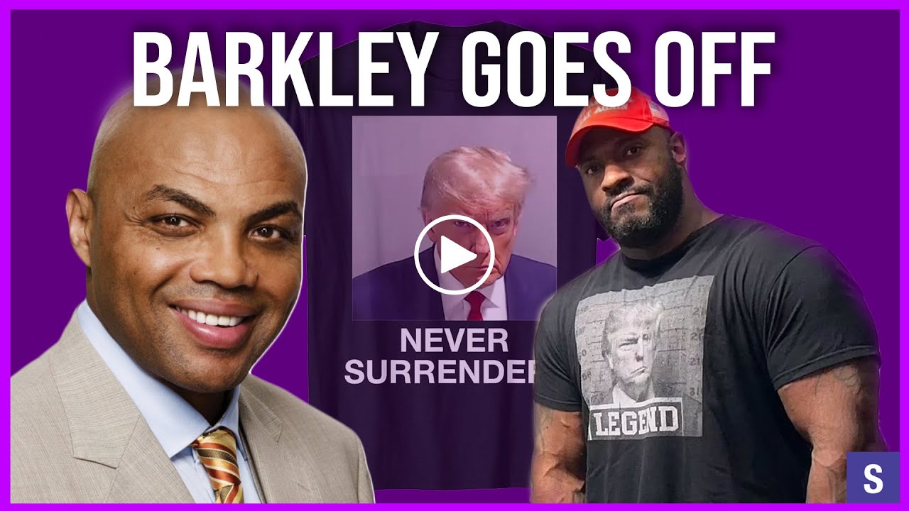 Barkley Goes Off #charlesbarkley #trump #mugshot